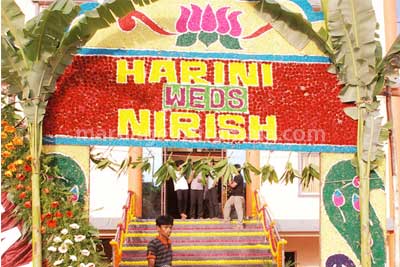 Flower Name Board in tirupati tirumala